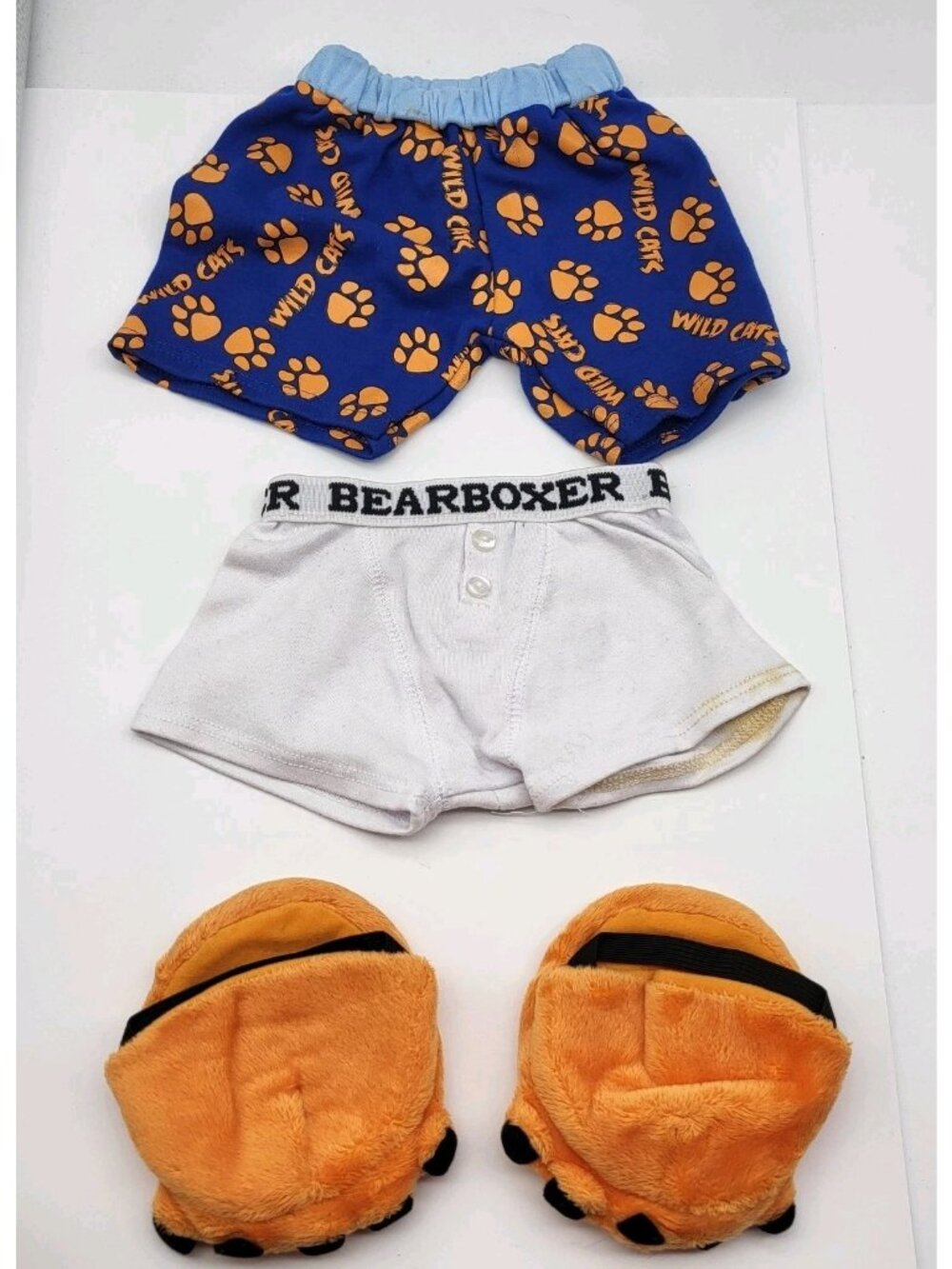 Build a Bear Outfit Wildcats PJ Bottoms Slippers